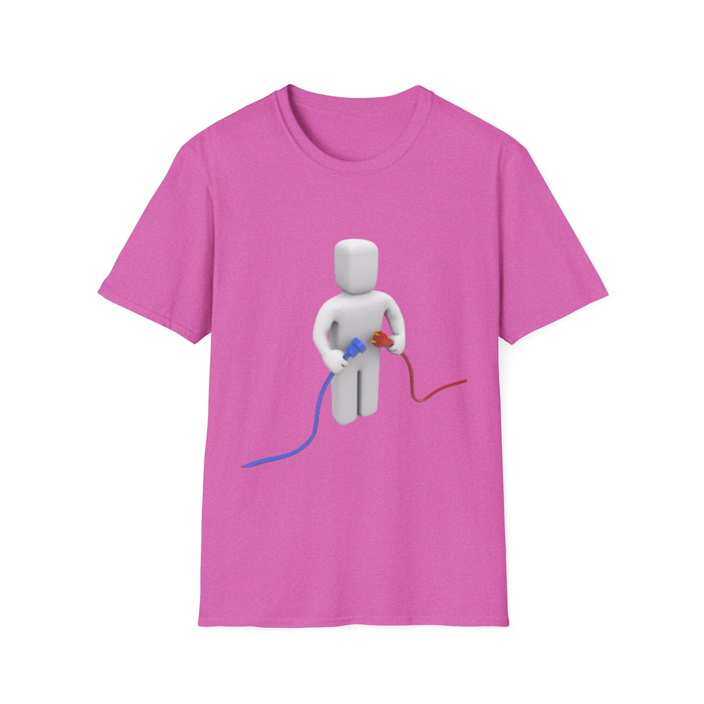 Creative Connection Graphic T-Shirt, Unisex Tee, Casual Wear, Gift for Gamers, Fun T-Shirt, Everyday Apparel, Playful Design