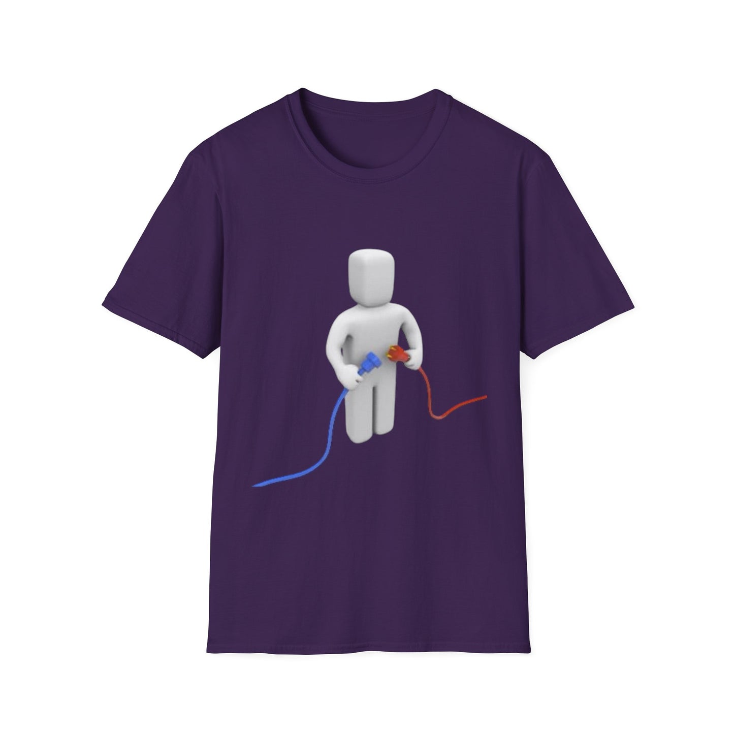 Creative Connection Graphic T-Shirt, Unisex Tee, Casual Wear, Gift for Gamers, Fun T-Shirt, Everyday Apparel, Playful Design
