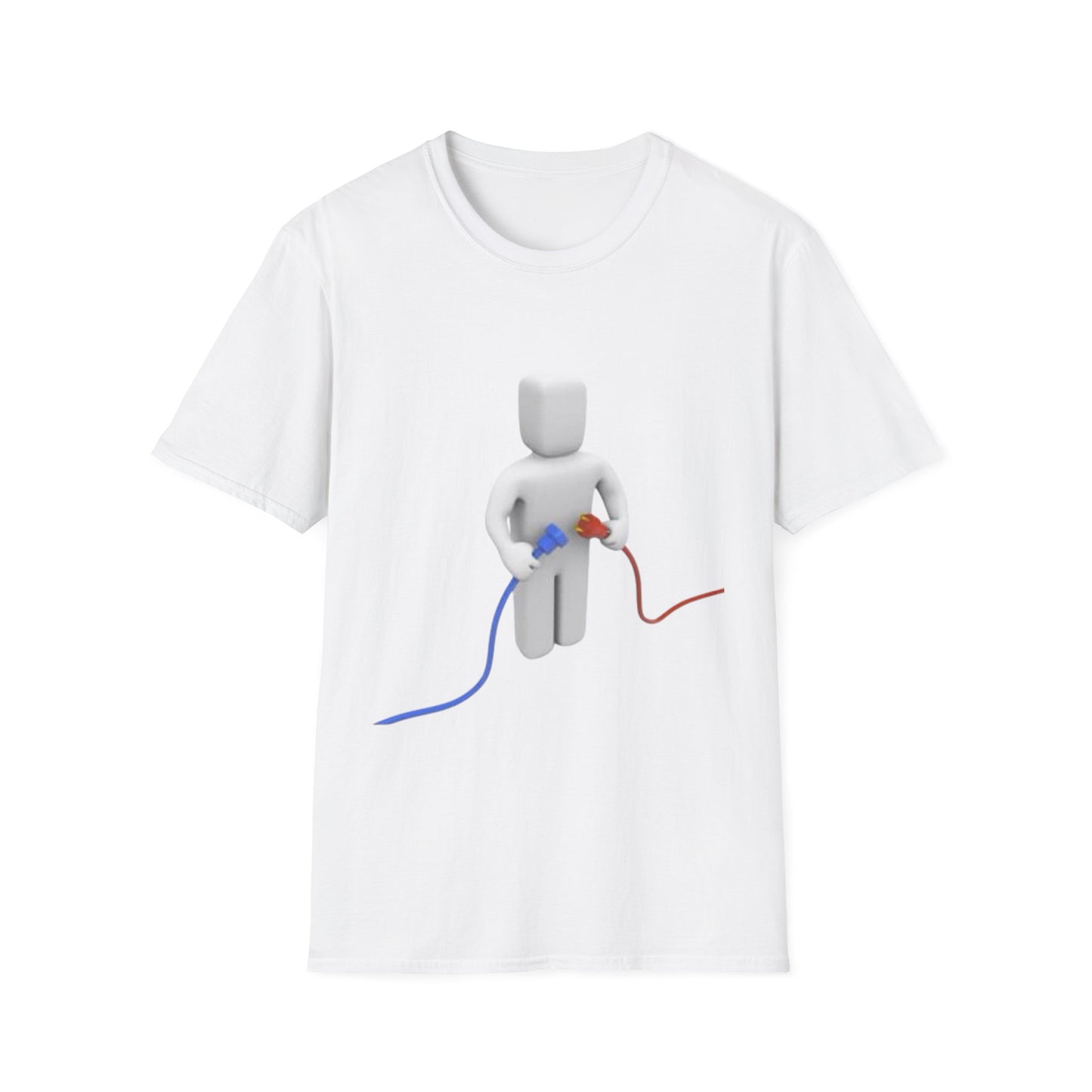 Creative Connection Graphic T-Shirt, Unisex Tee, Casual Wear, Gift for Gamers, Fun T-Shirt, Everyday Apparel, Playful Design