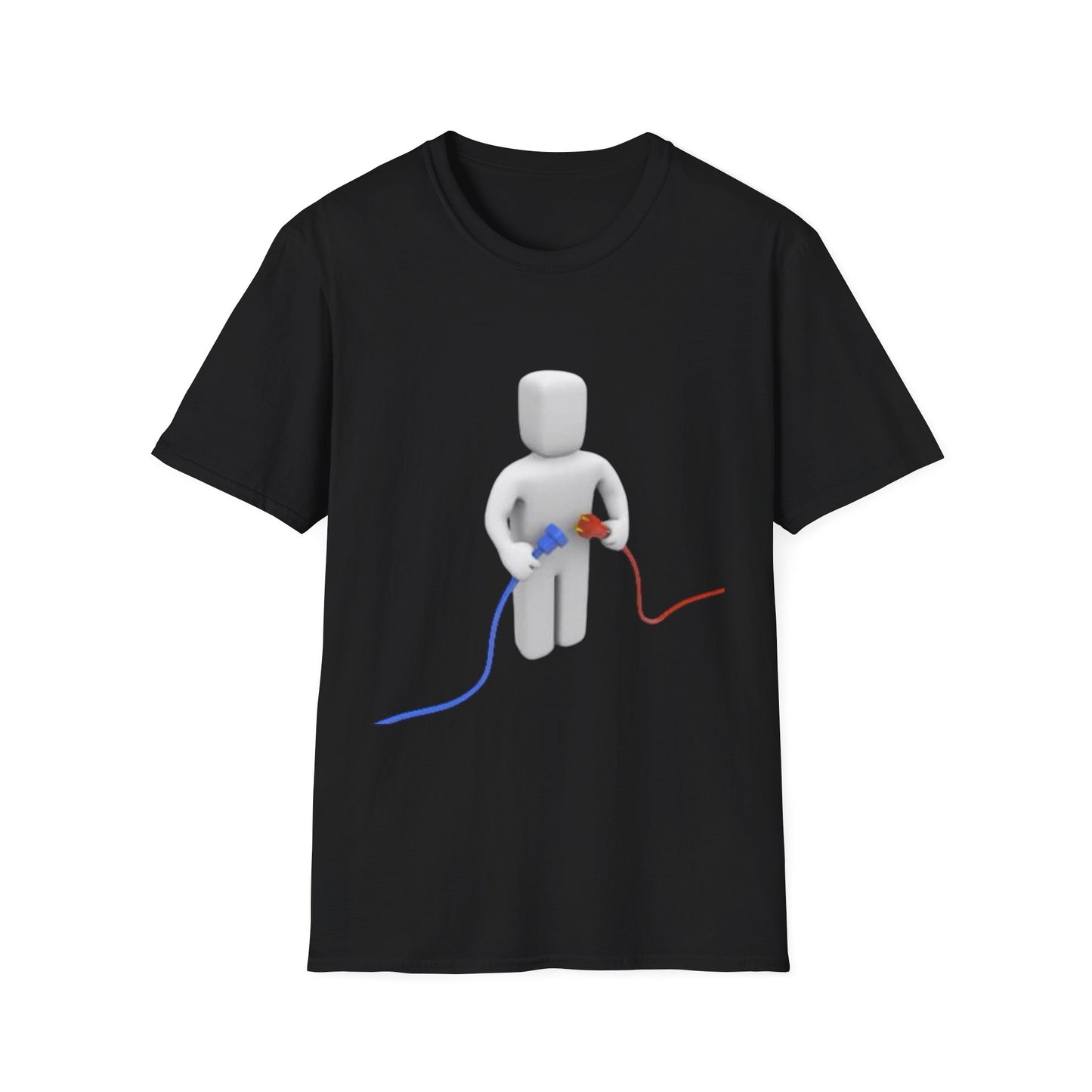 Creative Connection Graphic T-Shirt, Unisex Tee, Casual Wear, Gift for Gamers, Fun T-Shirt, Everyday Apparel, Playful Design