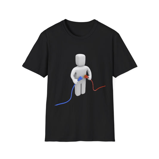 Creative Connection Graphic T-Shirt, Unisex Tee, Casual Wear, Gift for Gamers, Fun T-Shirt, Everyday Apparel, Playful Design