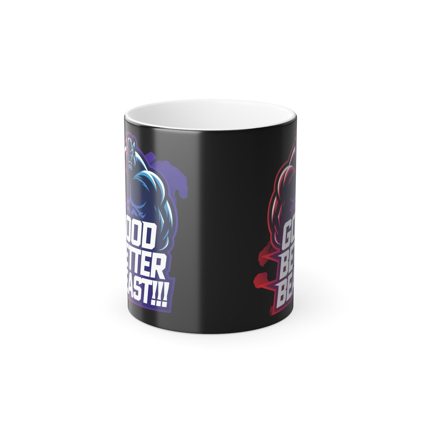 Beast Mug - Color Morphing (Black)